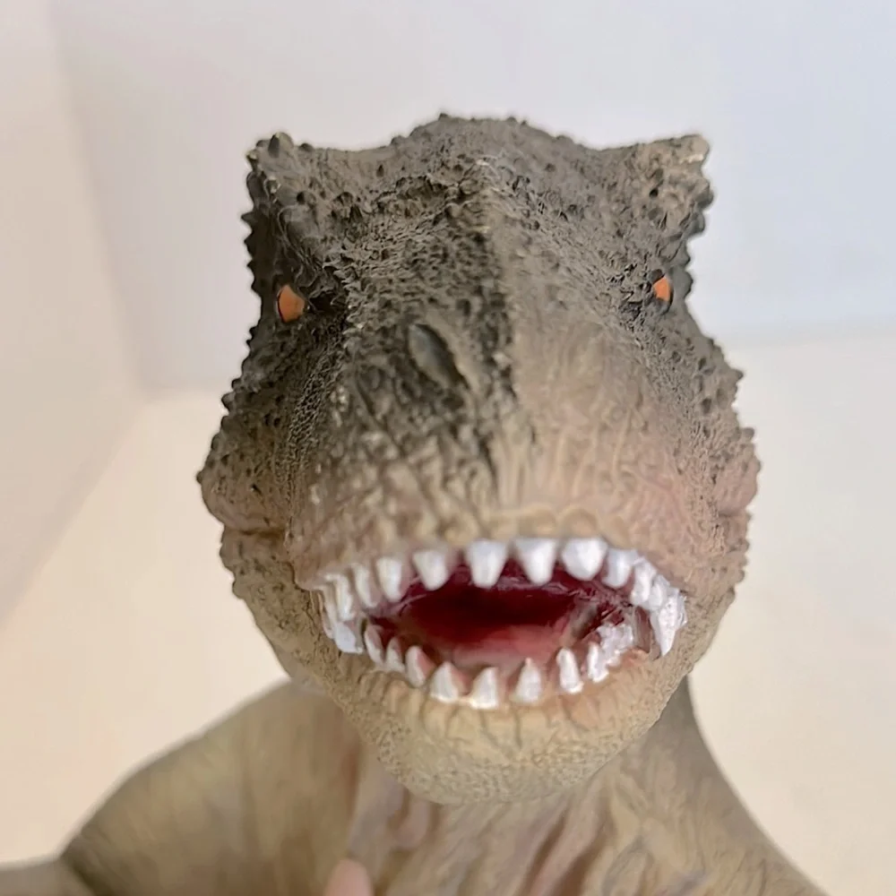 T Rex toilet paper holder with White Roller nwot